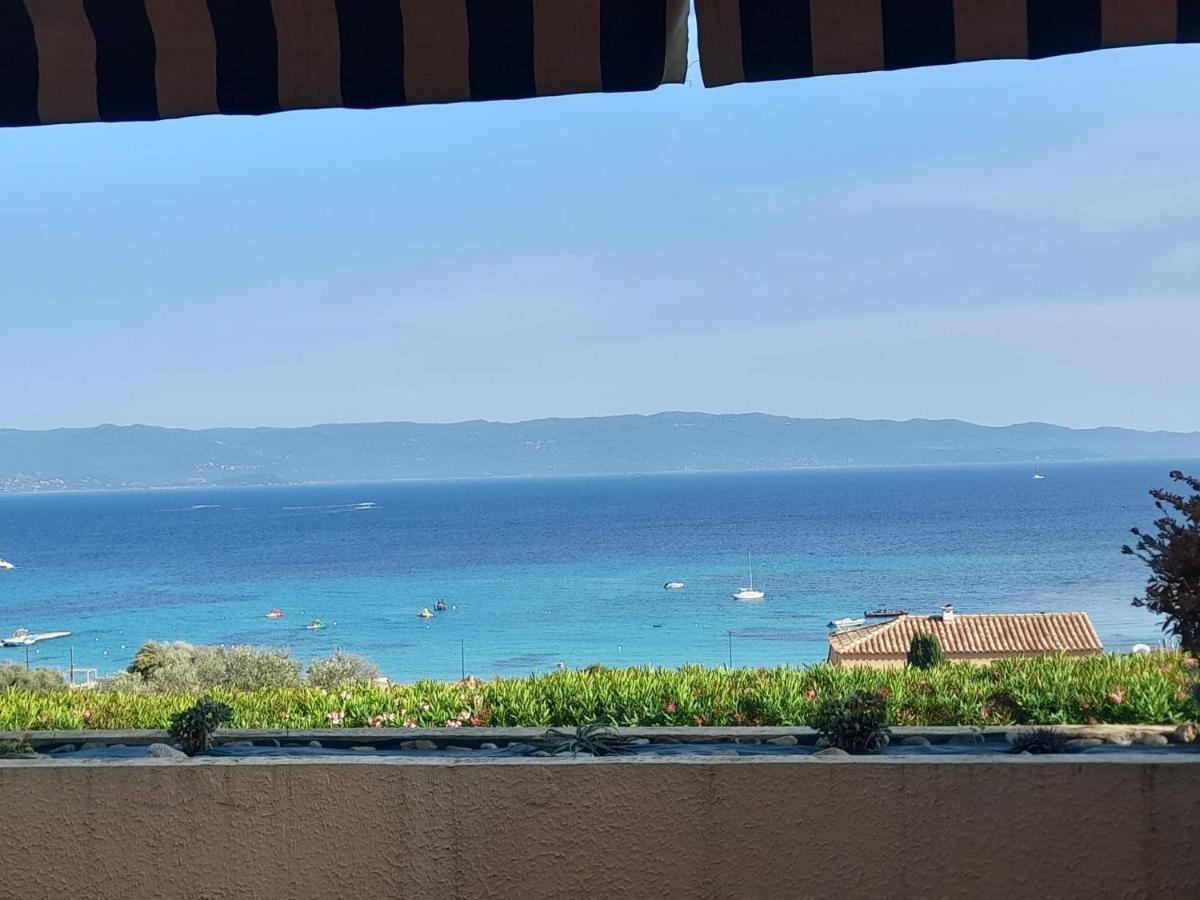 Marinella, Vue Mer Panoramique, Superbe T2 Plage A 150 M 阿雅克肖 外观 照片
