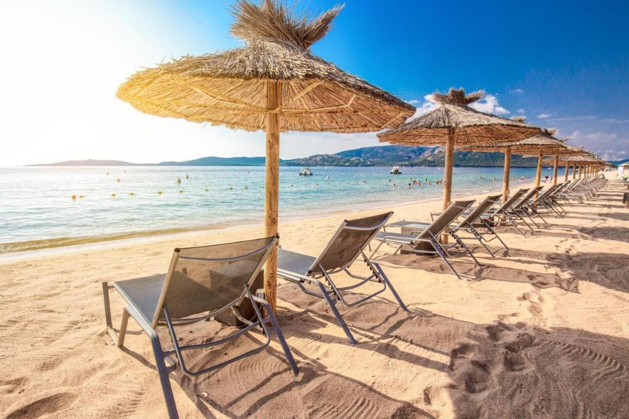 Marinella, Vue Mer Panoramique, Superbe T2 Plage A 150 M 阿雅克肖 外观 照片