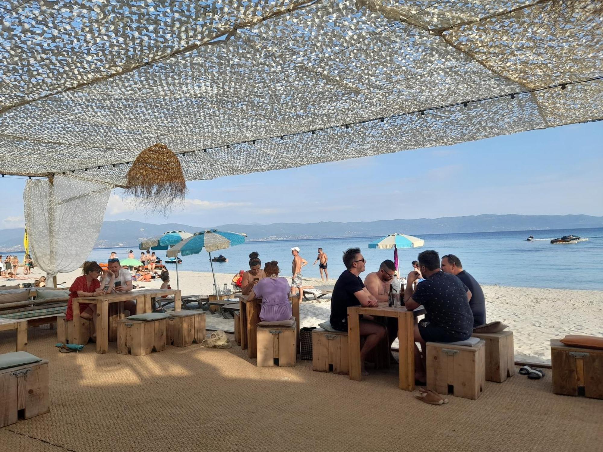 Marinella, Vue Mer Panoramique, Superbe T2 Plage A 150 M 阿雅克肖 外观 照片