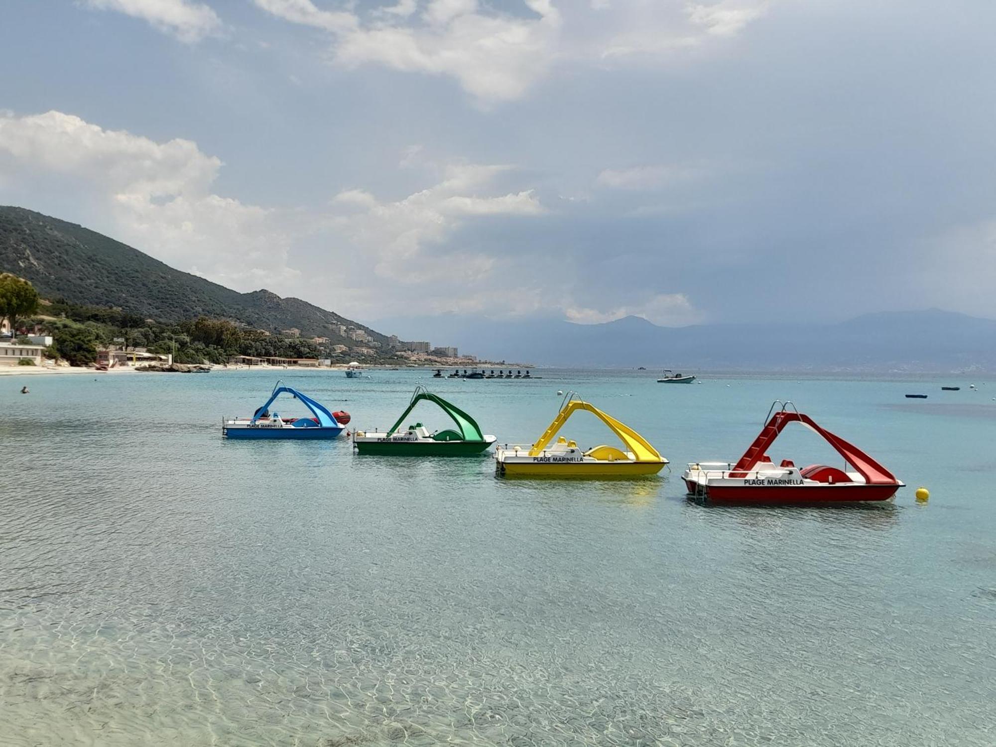 Marinella, Vue Mer Panoramique, Superbe T2 Plage A 150 M 阿雅克肖 外观 照片
